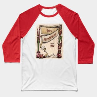 Merry Christmas Elves Baseball T-Shirt